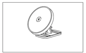 TUNAI Z10W06 Qi Wireless Car Charger-Operation3