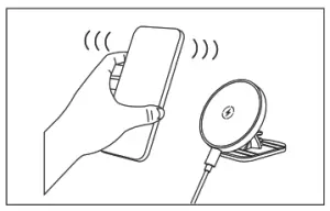 TUNAI Z10W06 Qi Wireless Car Charger-Operation4