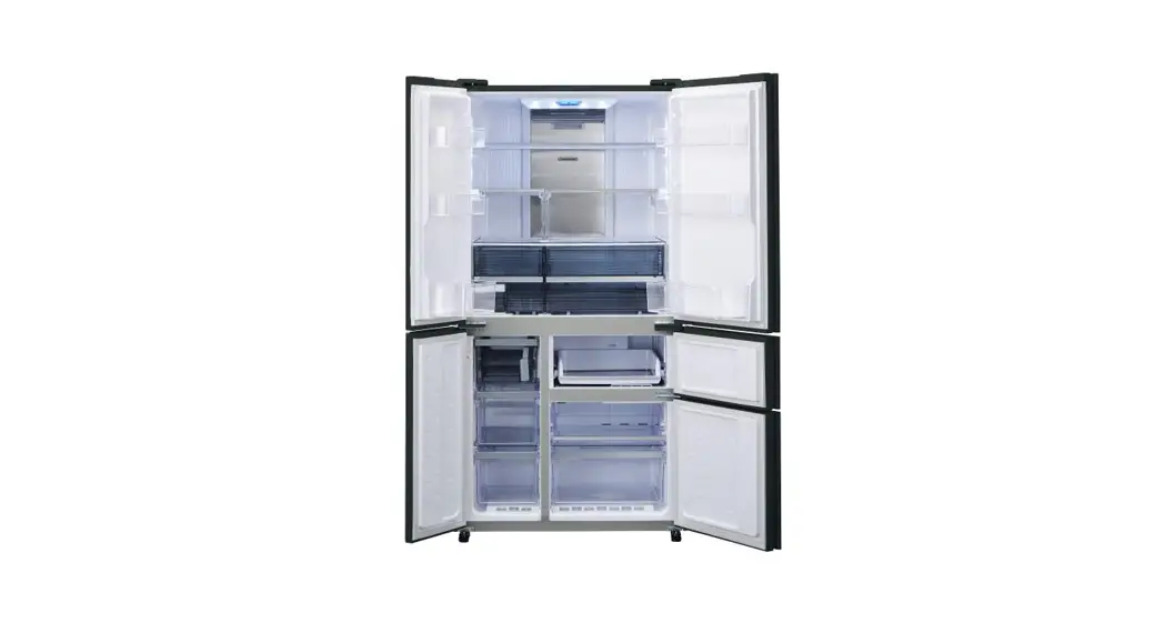 Sharp Sj-x380gp Double Door Refrigerator User Manual