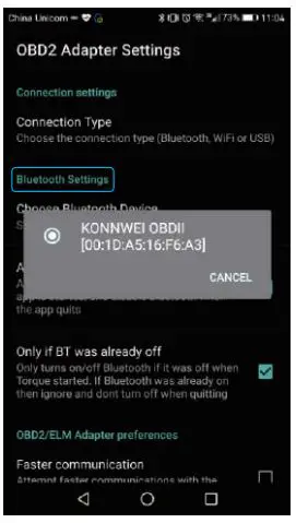KONNWei OBDII Bluetooth Car Diagnostic Scan Tool fig9