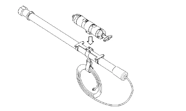 Attach to the bracket