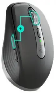 a close up of a mouse