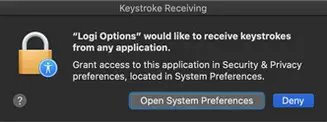 Options Keystroke Access