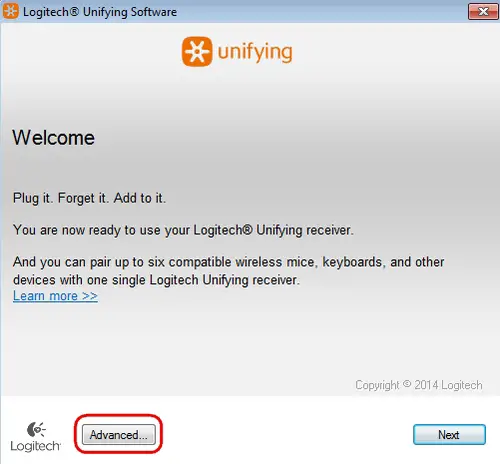 SetPoint Welcome Window