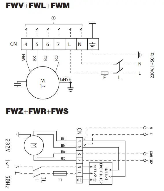 DAIKIN FWV FWZ Fan Coil Units - PARTS 4