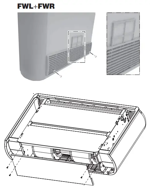 DAIKIN FWV FWZ Fan Coil Units - PARTS 5