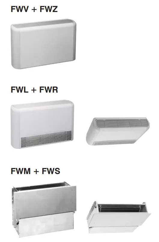 DAIKIN FWV FWZ Fan Coil Units