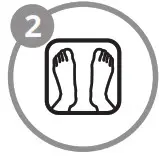 OAXIS TENVIS Body Fat Monitor and Weighing Scales- Pairing 2