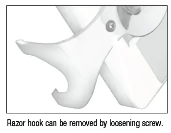 CONAIR BEFF4 Selfie Ring Light and Mirror Installation Guide FIG 2