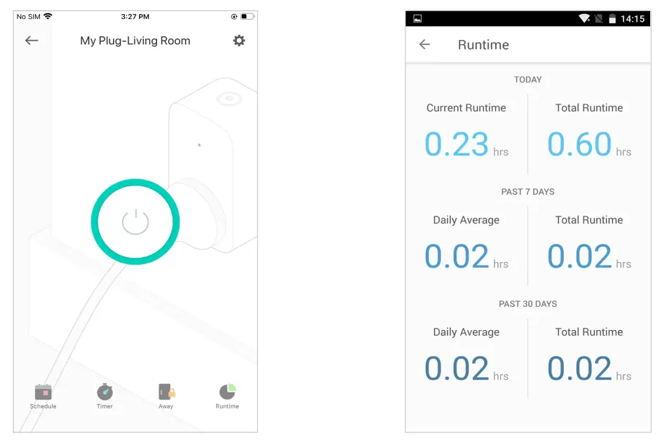tp link KP125 Kasa Smart Wi Fi Plug Slim - app 5