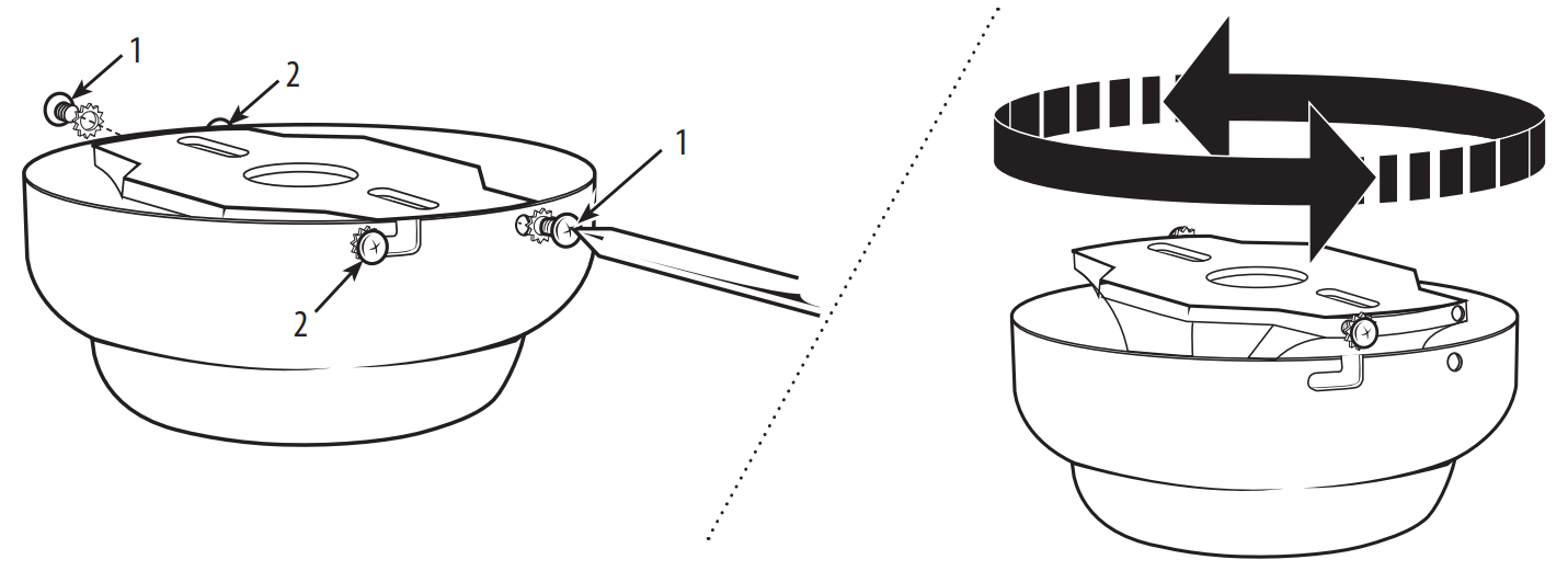 Westinghouse 7224200 Comet LED Indoor Ceiling Fan - BRACKET