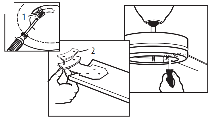 Westinghouse 7224200 Comet LED Indoor Ceiling Fan - EXTENDED 1