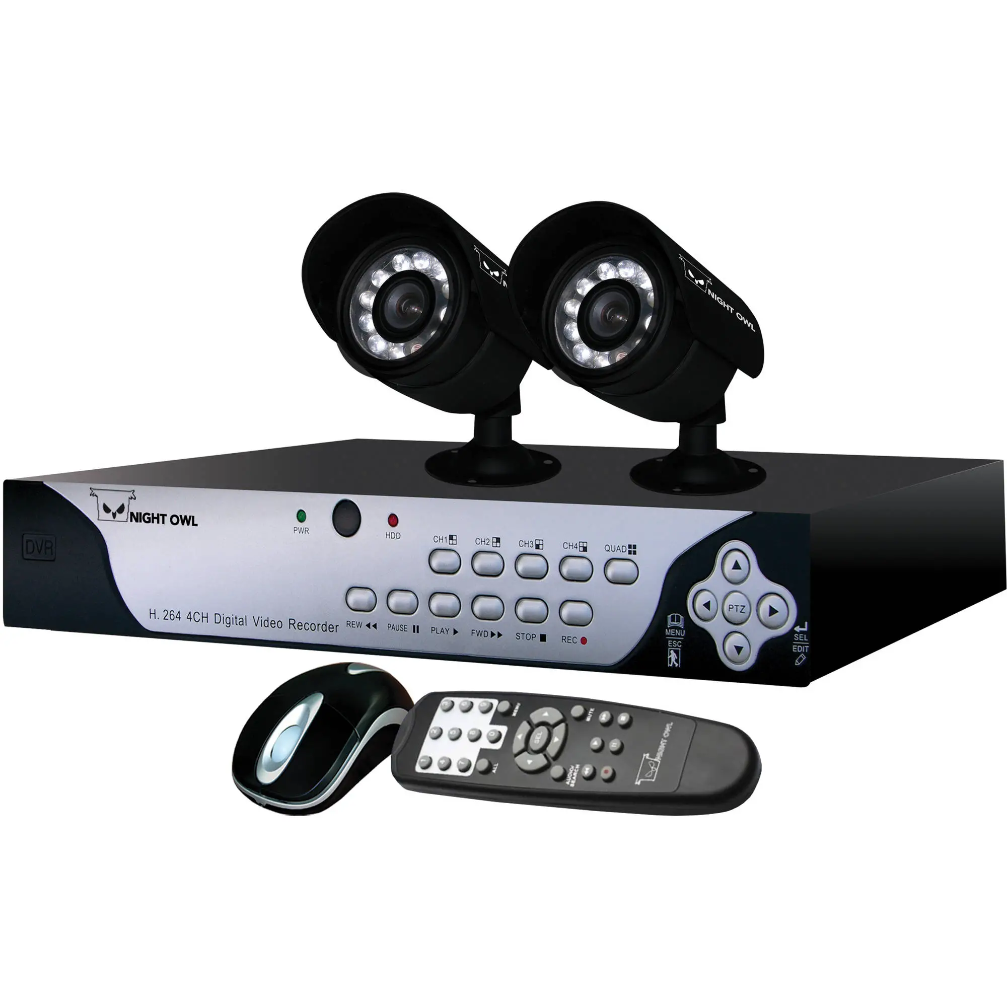 NIGHT OWL Digital Video Recorder (DVR) Product Setup