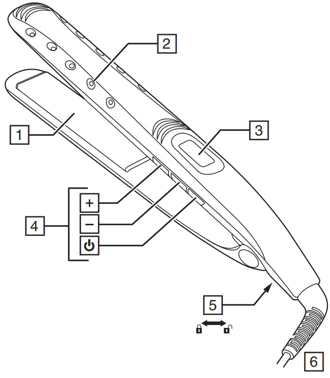 REMINGTON S7307 Aqualisse Extreme Straightener - fig1