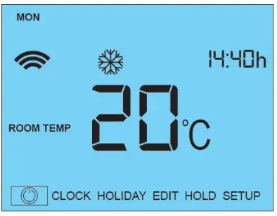 Nu Heat 472052 Heat Pump System - Frost mode