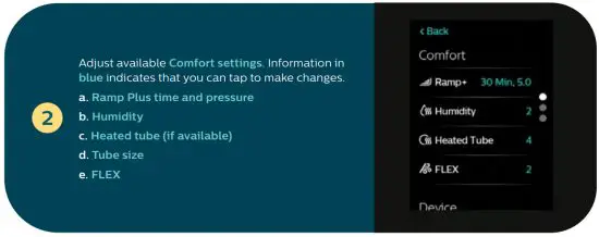 PHILIPS HH1551 Dreamstation 2 Auto CPAP Advanced with Humidifier - comfort