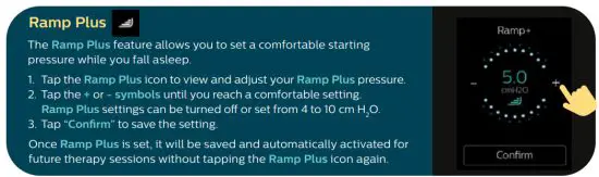 PHILIPS HH1551 Dreamstation 2 Auto CPAP Advanced with Humidifier - settings