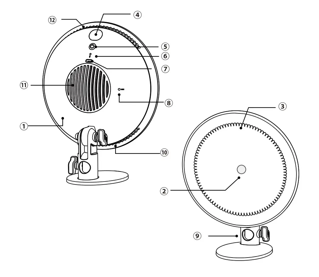 Godox 017 Multicolor LED Interior Light - Name of Body
