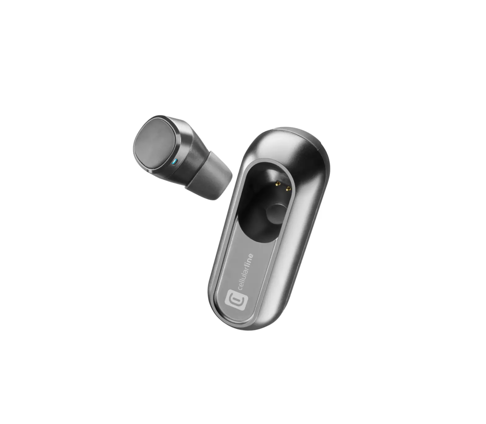 Cellularline Btpowerminiw Power Mini Headset In-ear Bluetooth Headset With Charging Case User Manual