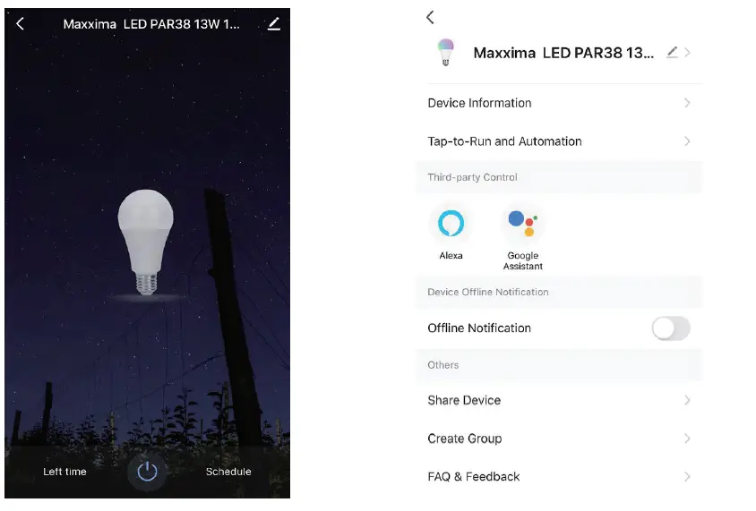 Luvoni ‎MCL-9131925DW LED Smart WiFi Flushmount Ceiling Light 14