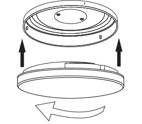 Luvoni ‎MCL-9131925DW LED Smart WiFi Flushmount Ceiling Light 17