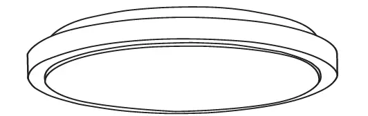 Luvoni ‎MCL-9131925DW LED Smart WiFi Flushmount Ceiling Light 2