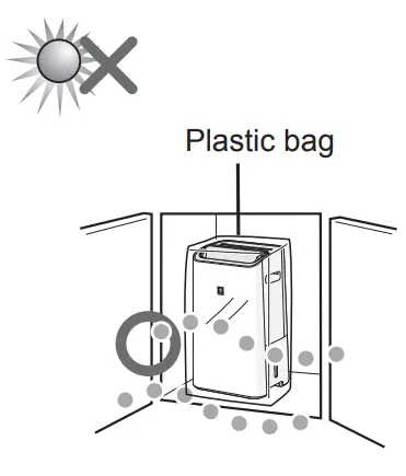 WHEN NOT USING FOR A LONG PERIOD OF TIME