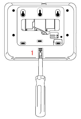 Johnson Controls IQBASE-GRY IQ Panel 4 Bluetooth Music Streaming Base Installation Fig1
