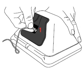 Johnson Controls IQBASE-GRY IQ Panel 4 Bluetooth Music Streaming Base Installation Fig4