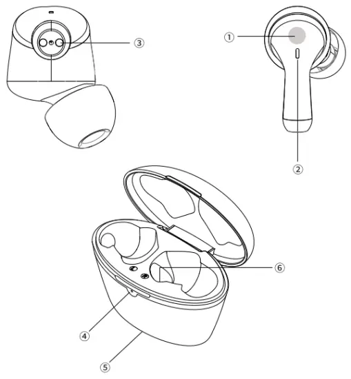 LITLIT ET3 HolyHigh Noise Canceling Wireless Earbuds - product introduction