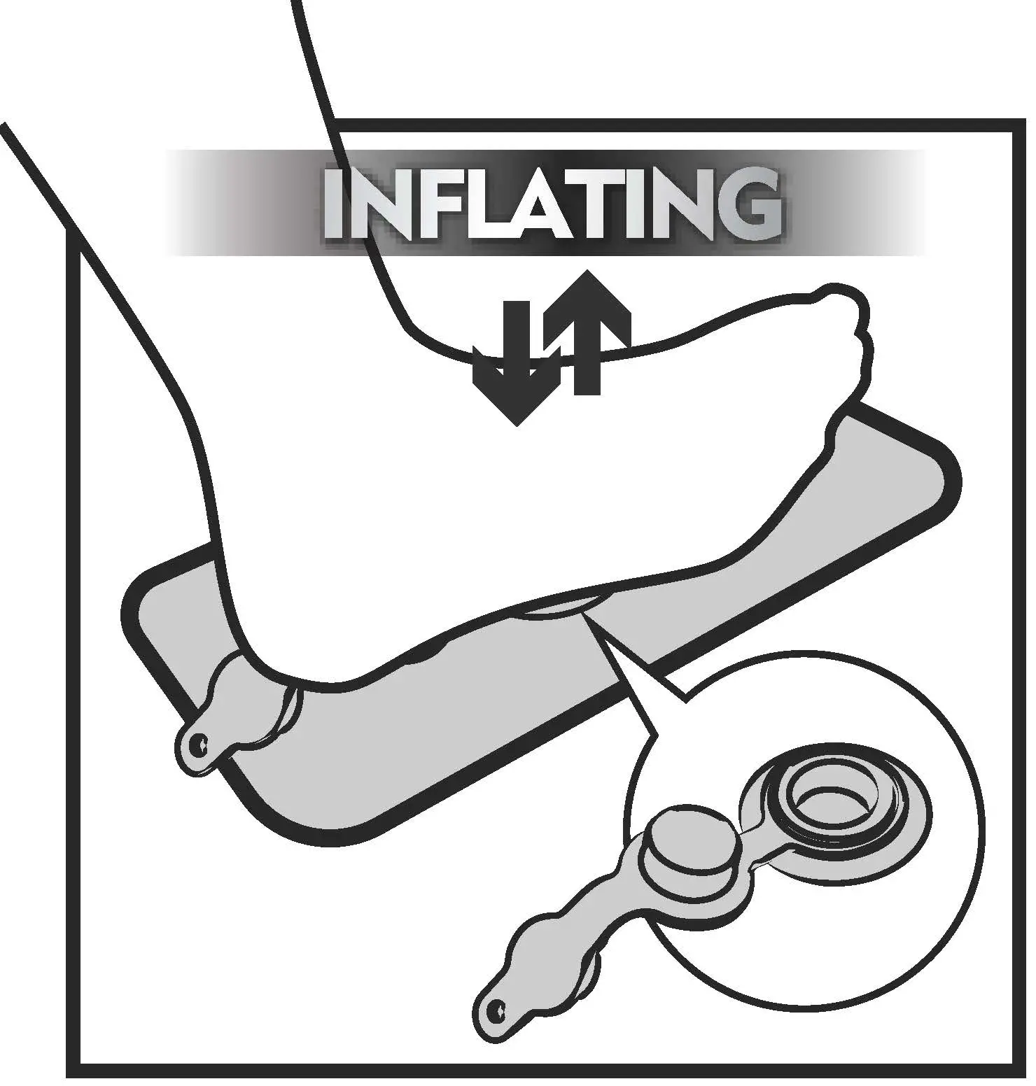 ZOOOBELIVES Airlive3000P Dual Chamber Backpacking Sleeping Pad 2