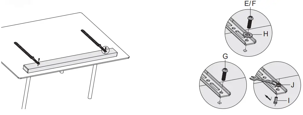 VIVO Universal Soundbar TV Mount 1B-22