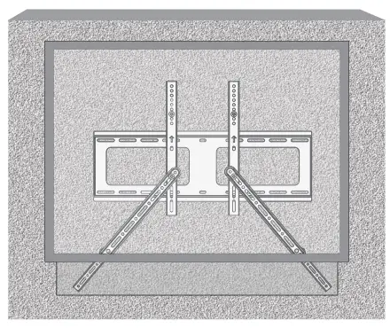 VIVO Universal Soundbar TV Mount OPTION 54