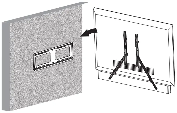 VIVO Universal Soundbar TV Mount vOPTION 54