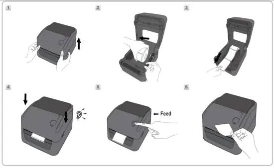 ARGOX D4 Series Desktop Barcode Printer - fig 5