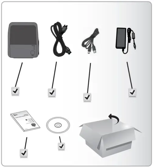 ARGOX D4 Series Desktop Barcode Printer - fig1