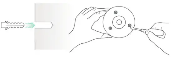 Shenzhen General Technology X83 Wireless Smart Battery Camera - bracket