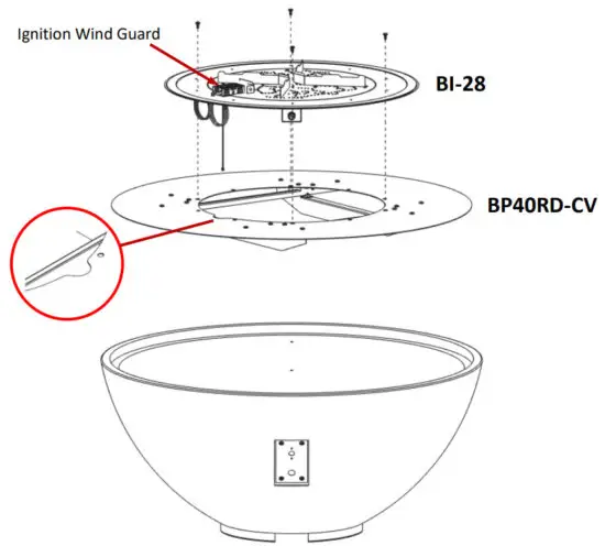 THE OUTDOOR GREATROOM COMPANY logo - CV-30-E Installation