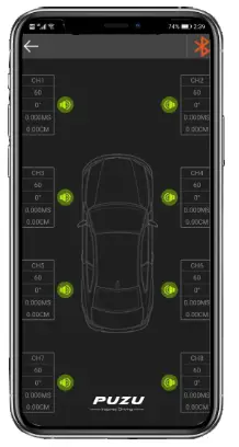 PUZU PZ-D8 D-Class Car DSP Amplifier - Chanel