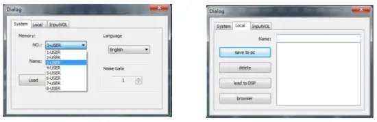 PUZU PZ-D8 D-Class Car DSP Amplifier - button