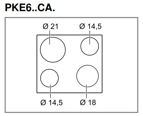 BOSCH PKE6 CA 56 cm Electric Hob - fig1
