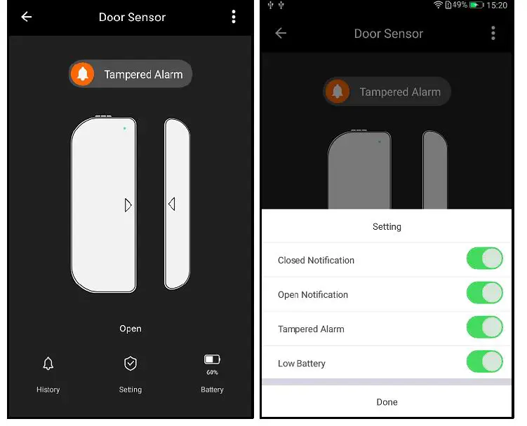 Genio HKWL-DWS02W Door-Window Sensor 6