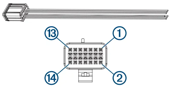 GARMIN VIEO RV 51 Installation Harness