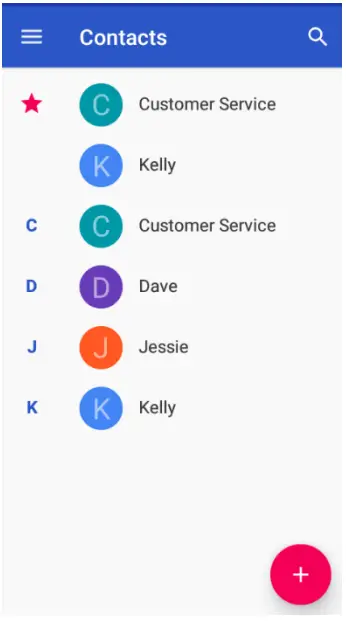 Settings menu functions