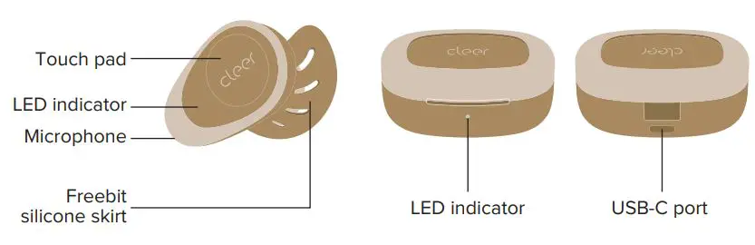 cleer True Wireless Active Headphone User Manual - Overview
