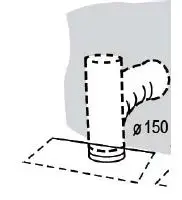 Kleenmaid RHSC61 Wall Mounted Canopy Rangehood fig 13