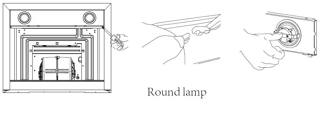 Kleenmaid RHSC61 Wall Mounted Canopy Rangehood fig 24