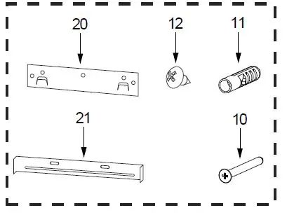 Kleenmaid RHSC61 Wall Mounted Canopy Rangehood fig 6