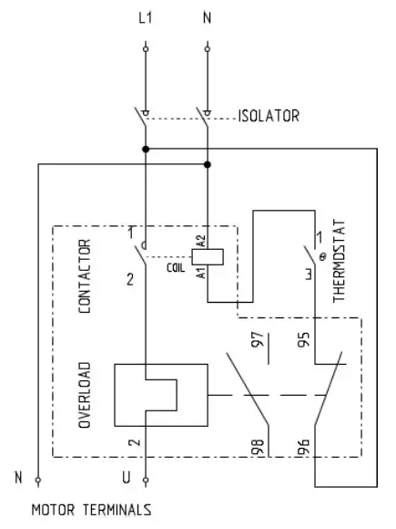 Turnbull Scott Thermolier Unit Heater Instruction Manual - connections