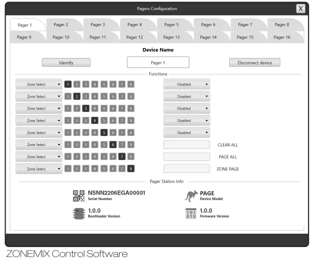 AUSTRALIAN MONITOR ZMPS Zoning Paging Station-6